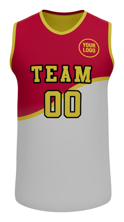 Mens Rebound Reversible Basketball Jersey, design 10
